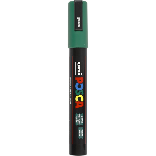 [CR276036] Posca Verfstift medium conische punt Donkergroen