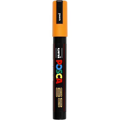 [CR276054] Posca Verfstift medium conische punt Donkeroranje