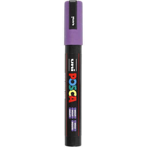 [CR276055] Posca Verfstift medium conische punt Paars