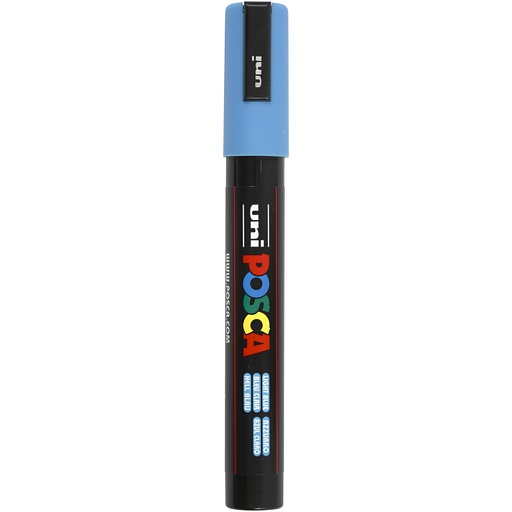 [CR276057] Posca Verfstift medium conische punt Lichtblauw