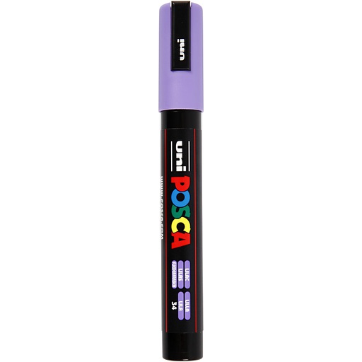 [CR276058] Posca Verfstift medium conische punt Lila