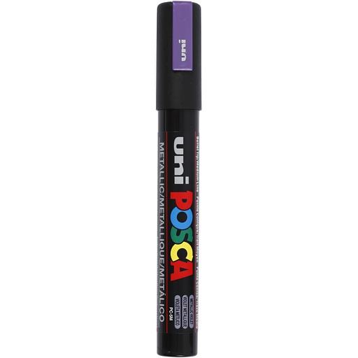 [CR276840] Posca Verfstift medium conische punt Metallic paars