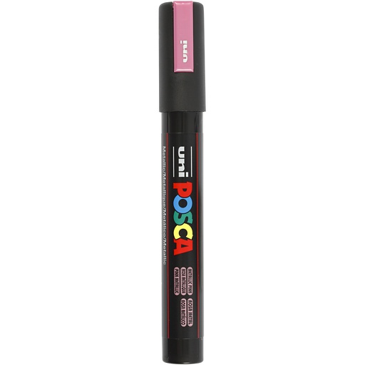 [CR276850] Posca Verfstift medium conische punt Metallic roos