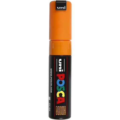 [CR278024] Posca verfstift PC8K Brede & schuin afgeschneden punt - Oranje