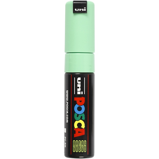 [CR278033] Posca verfstift PC8K Brede & schuin afgeschneden punt - Lichtgroen