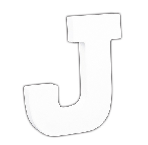 [DE-ABC#739] Décopatch lettre "J", 12cm