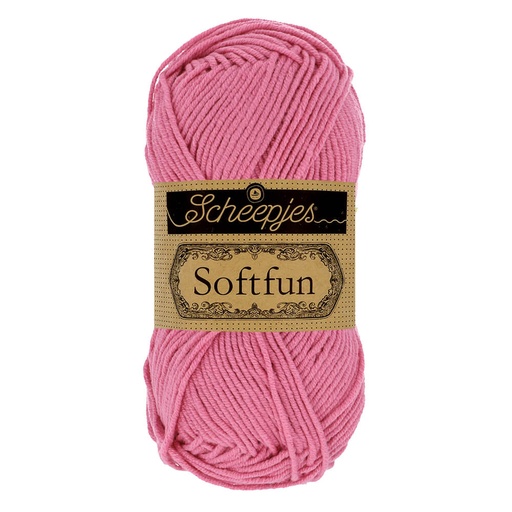 [SF500#2480] Scheepjes Softfun 10x50g - 2480 Pink