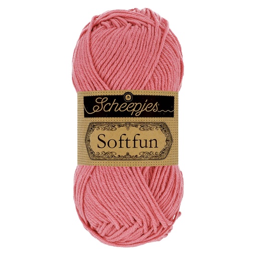 [SF500#2514] Scheepjes Softfun 10x50g - 2514 Rose