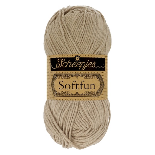 [SF500#2533] Scheepjes Softfun 10x50g - 2533 Wheat