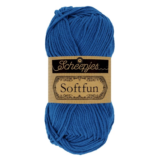 [SF500#2626] Scheepjes Softfun 10x50g - 2626 Cobalt