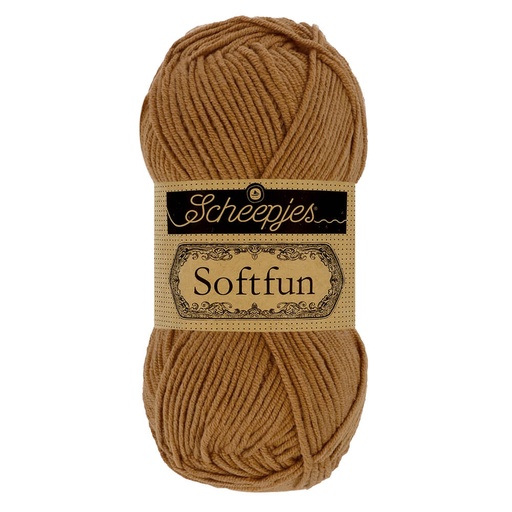 [SF500#2633] Scheepjes Softfun 10x50g - 2633 Tawny