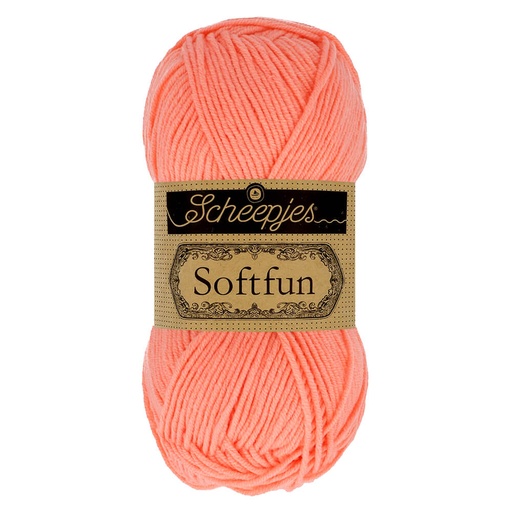 [SF500#2636] Scheepjes Softfun 10x50g - 2636 Soft Coral