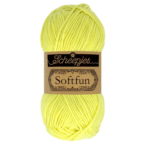 [SF500#2638] Scheepjes Softfun 10x50g - 2638 Soft Lime