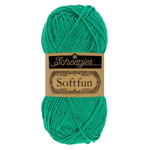 [SF500#2648] Scheepjes Softfun 10x50g - 2648 Jade