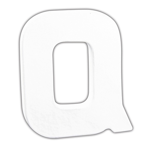 [DE-ABC#746] Décopatch lettre "Q", 12cm