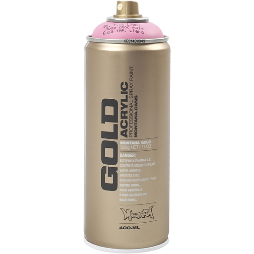 [CR350#12] Peinture en bombe, rose clair, 400 ml/ 1 boîte